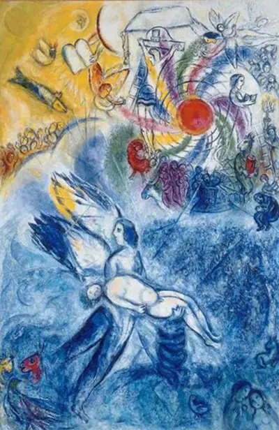 The Creation of Man Marc Chagall